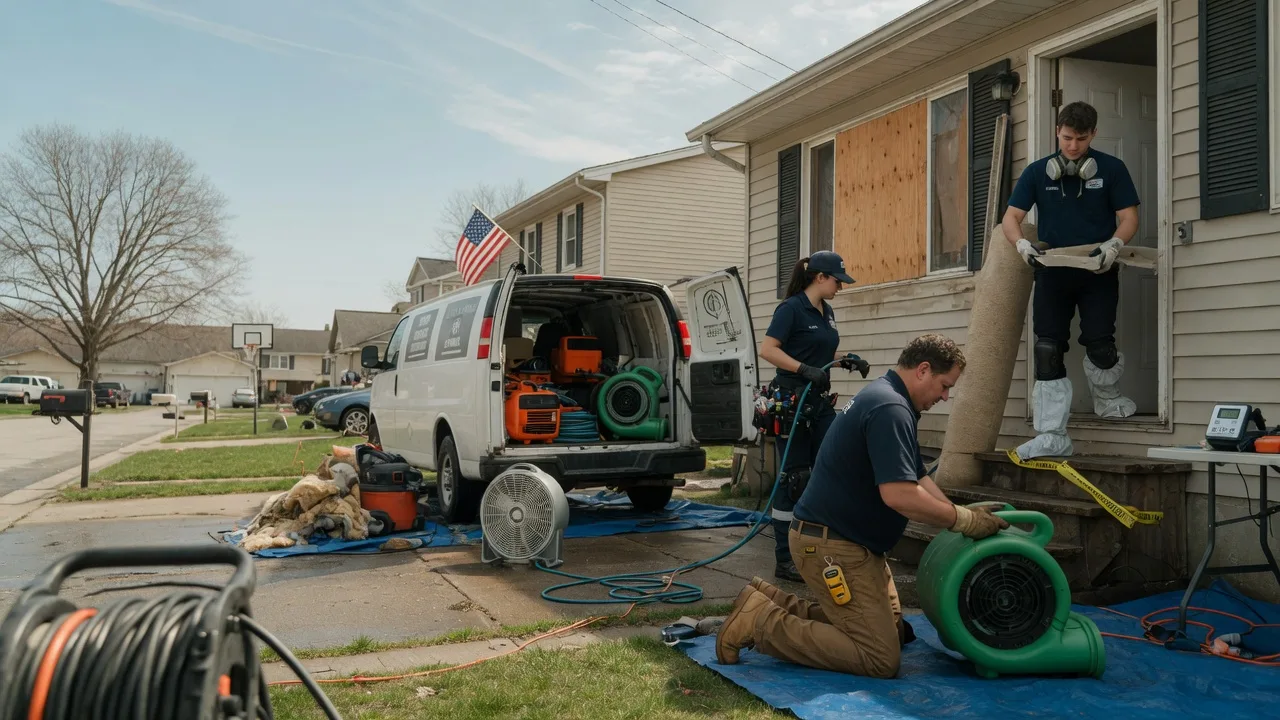 Water Damage Restoration in Grafton, IL near me